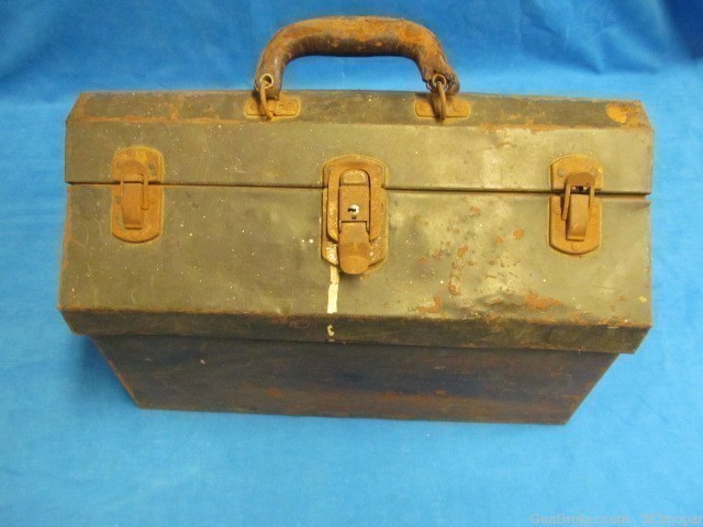 Chest Tool Directors M5 & M6 Tool Box w Tray 4 1919 Browning 60mm Mortar ?-img-1