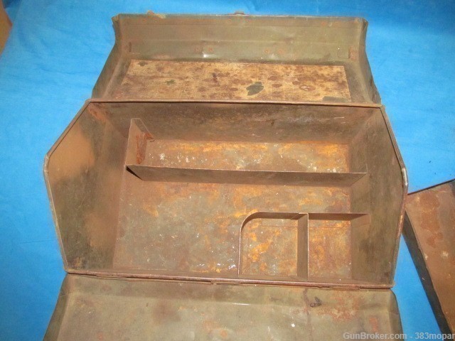 Chest Tool Directors M5 & M6 Tool Box w Tray 4 1919 Browning 60mm Mortar ?-img-6