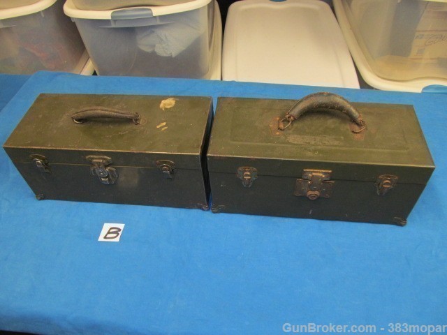 Copy Chest Steel M5 D28243 Tool Spare parts box 1919 Browning 60mm Mortar-img-9