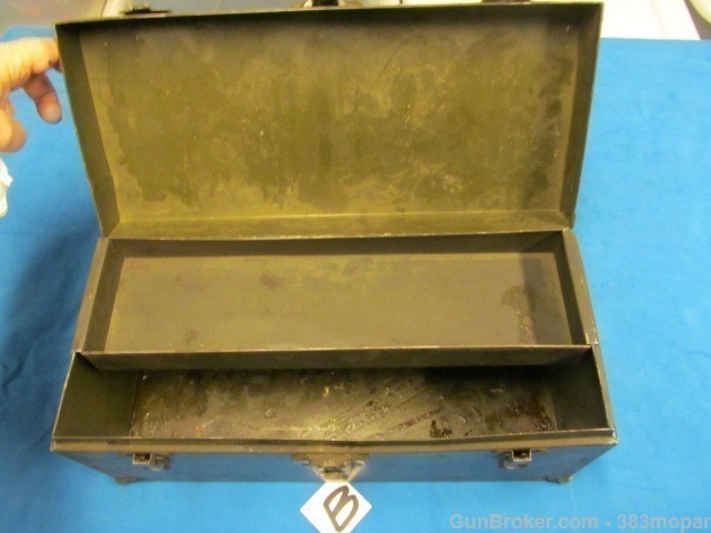 Copy Chest Steel M5 D28243 Tool Spare parts box 1919 Browning 60mm Mortar-img-7