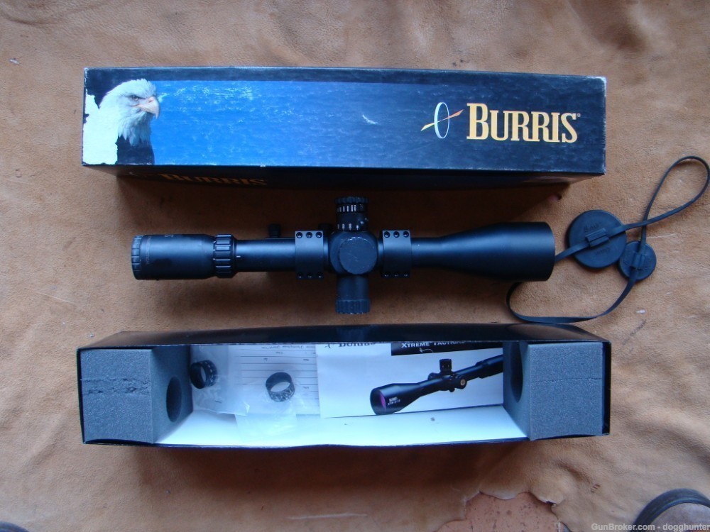 Burris Xtreme Tactical Riflescope (XTR) 30mm 3-12x50mm Ballistic Mildot Mat-img-0