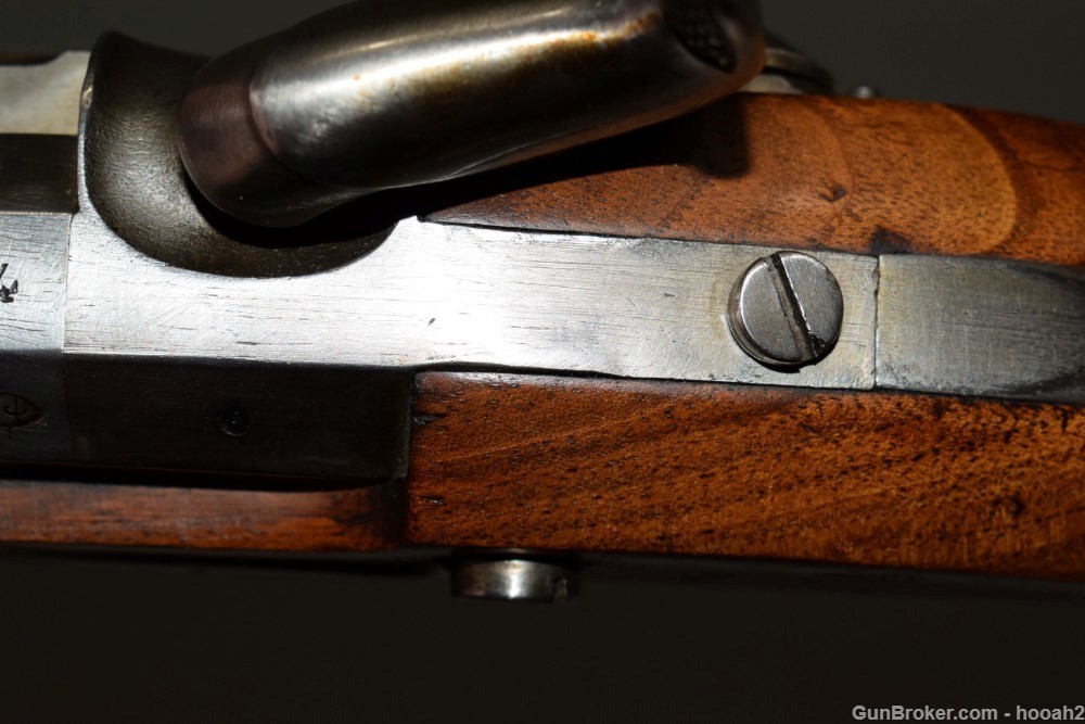 Early SN 394 Swiss Model 1842 Percussion Pistol 69 Cal Francotte Belgium-img-19