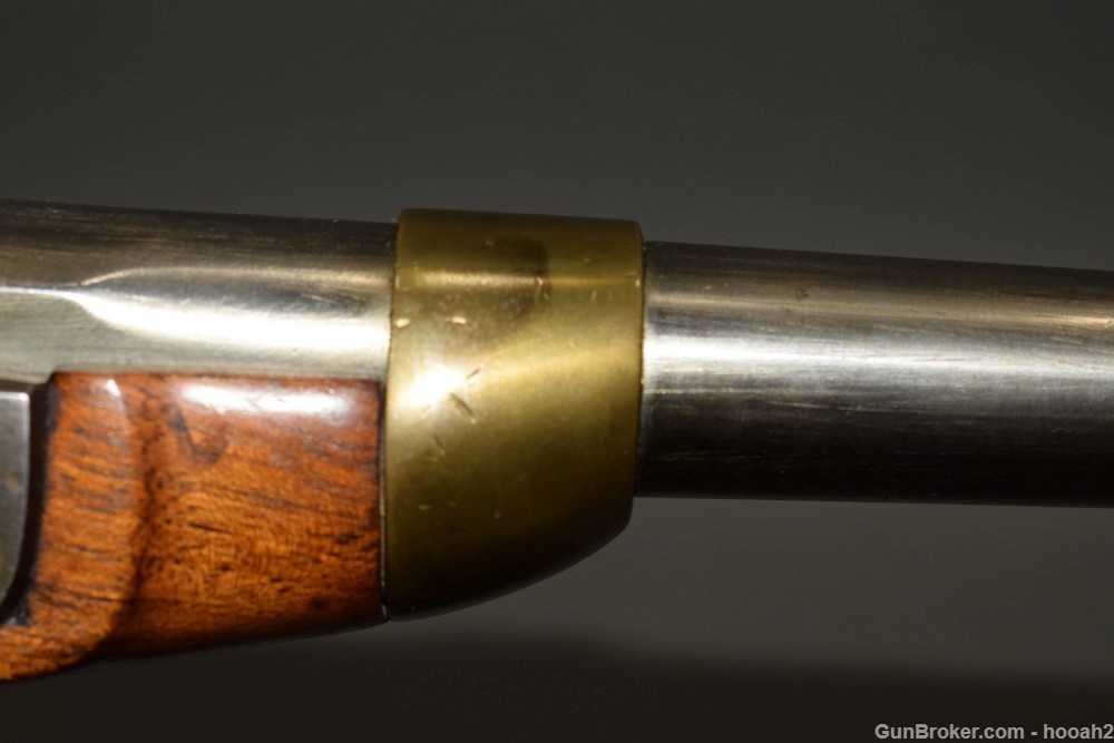 Early SN 394 Swiss Model 1842 Percussion Pistol 69 Cal Francotte Belgium-img-7