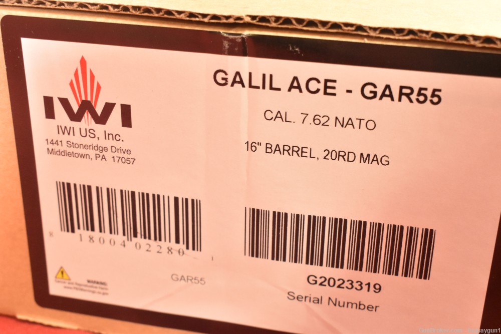 IWI Galil ACE 308 Win 16" 20RD GAR55 Galil-img-9