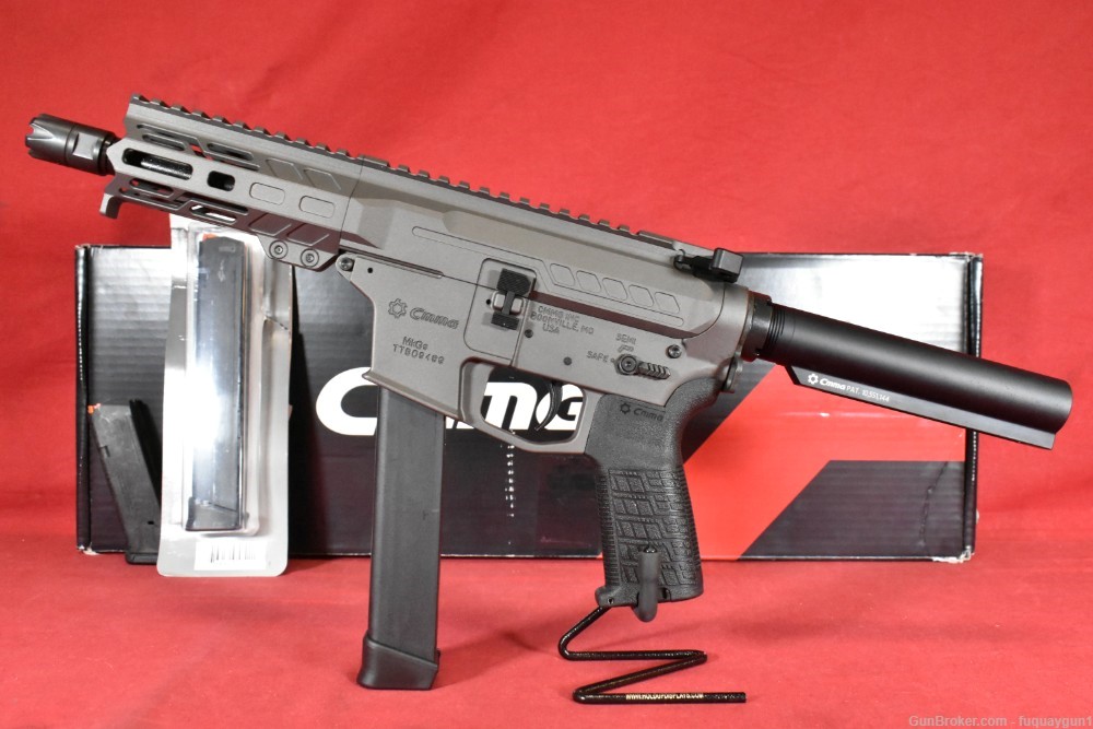 CMMG Banshee MkGs Tungsten 9mm 5" 99A17BE-TNG Glock Mag CMMG MkGs Banshee-img-1