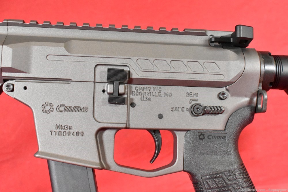 CMMG Banshee MkGs Tungsten 9mm 5" 99A17BE-TNG Glock Mag CMMG MkGs Banshee-img-10