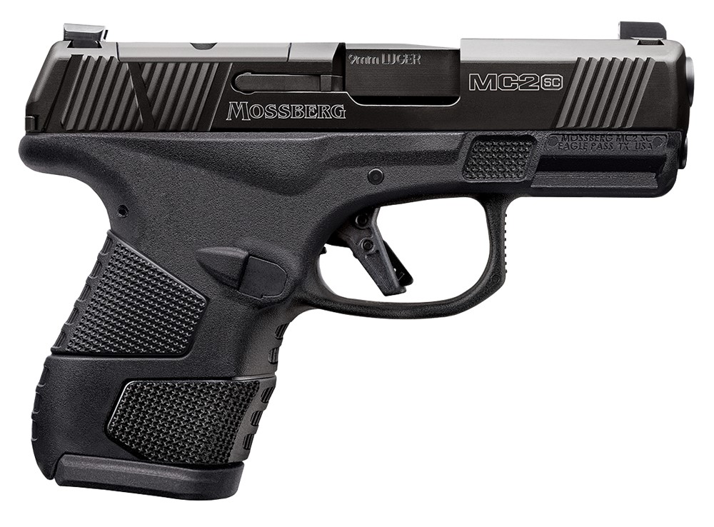 Mossberg MC2sc Sub-Compact 9mm Luger 3.40 Pistol Black-img-0
