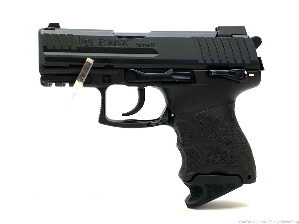 Heckler & Koch P30SK 9mm 3.27" 10rd x2 Used with Box C-4128-img-0