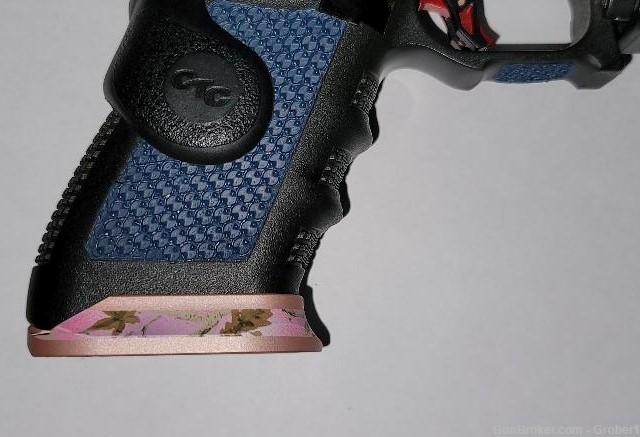 Custom Magwell Glock 21SF Gen3 G21sf G21 grip extension Foilage Camo RARE-img-2