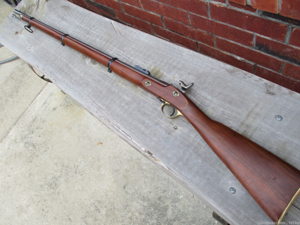 Birmingham Small Arms Trade 1861 Enfield 58 Cal Percussion Rifle BSA-img-12