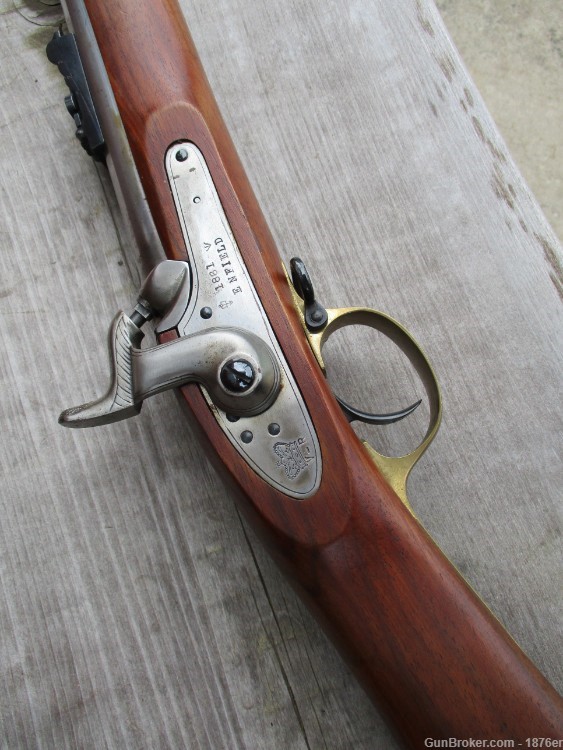 Birmingham Small Arms Trade 1861 Enfield 58 Cal Percussion Rifle BSA-img-2