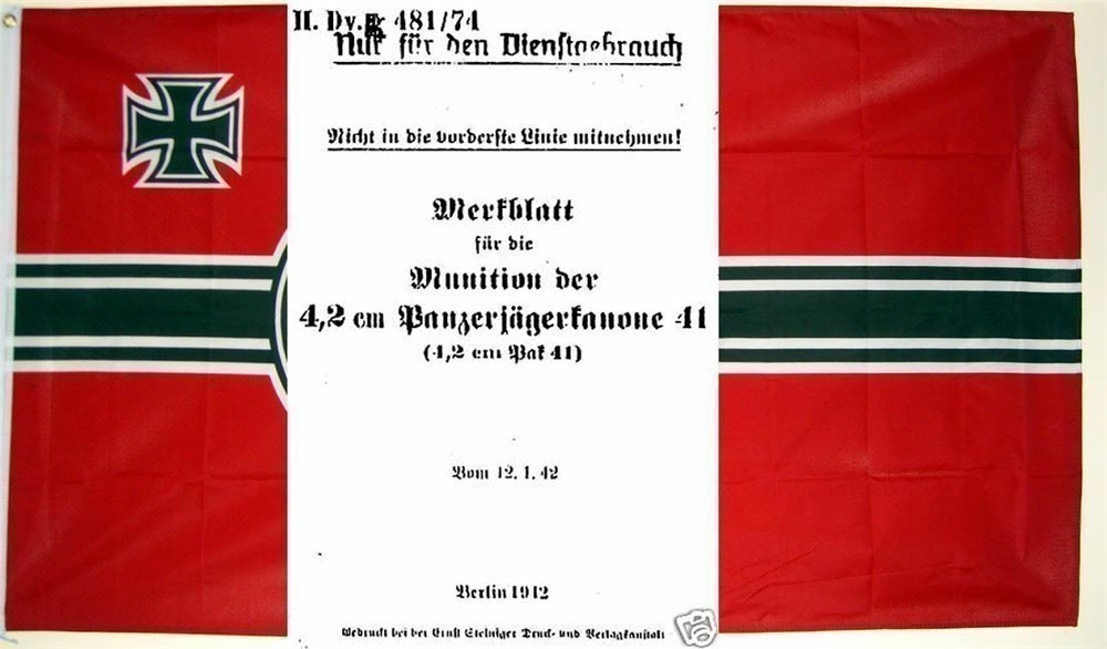 GERMAN 4.2CM GERLICH A.T. GUN SHELL AMMO CD MANUAL CD-img-1