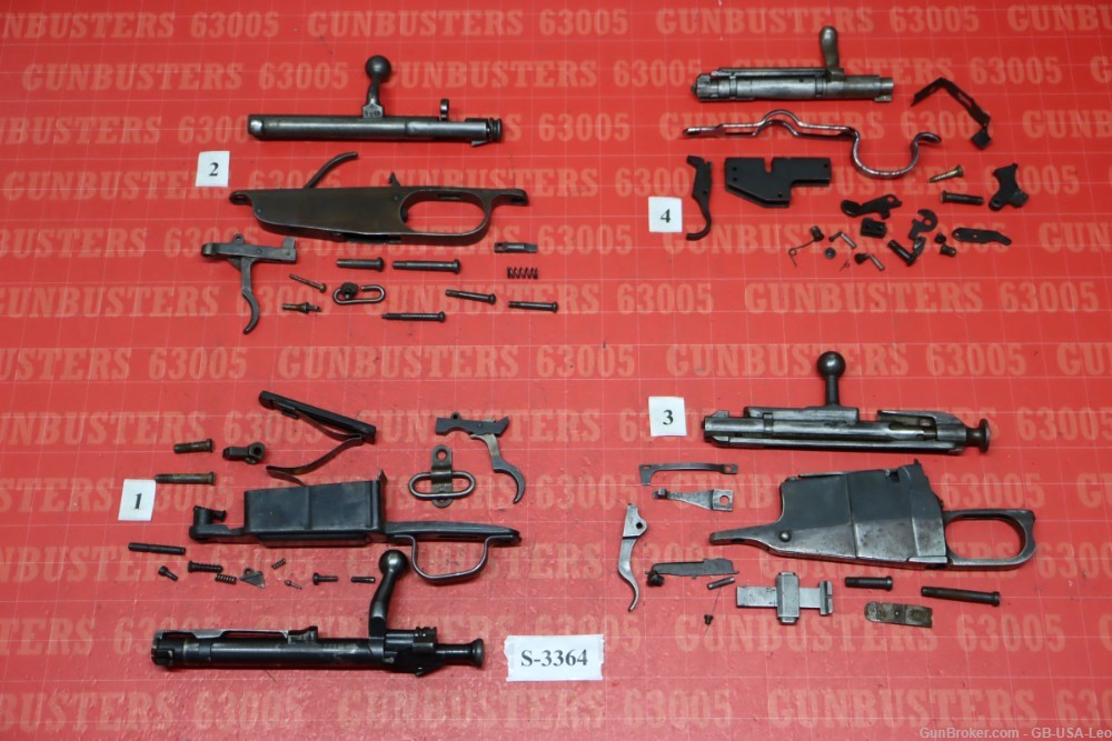 Centerfire Rifle Repair Parts - Lot of Four-img-0