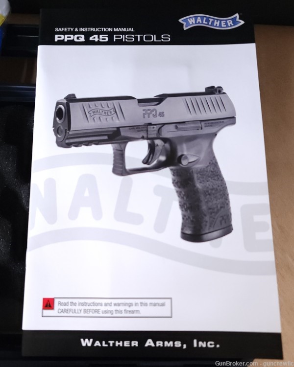 Walther PPQ M2 45ACP PPQM2 Black 45 ACP 4.25" 2807076 LAYAWAY AVAILABLE-img-2