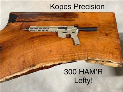 Spring Sale! Kopes Precision 300 HAMR Pistol, FDE, Lefty, Left Handed
