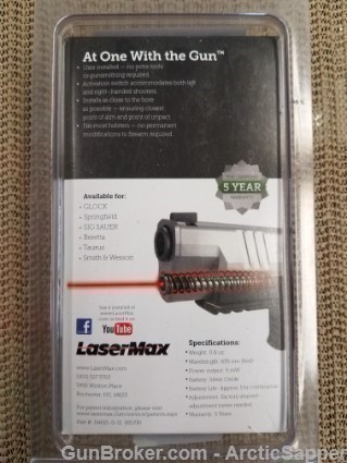 Lasermax Guide Rod Glock 19/23/32 G4 New Open Box NoCCFee-img-1