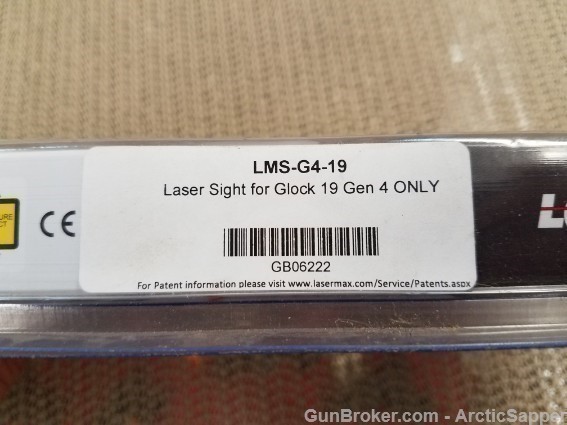 Lasermax Guide Rod Glock 19/23/32 G4 New Open Box NoCCFee-img-2