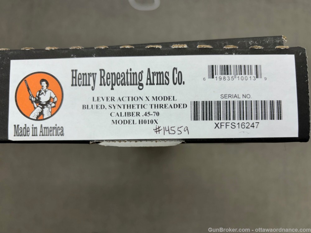 New HENRY H010X 45-70 LEVER X MODEL STEEL SIDE GATE RIFLE no ccfee-img-6