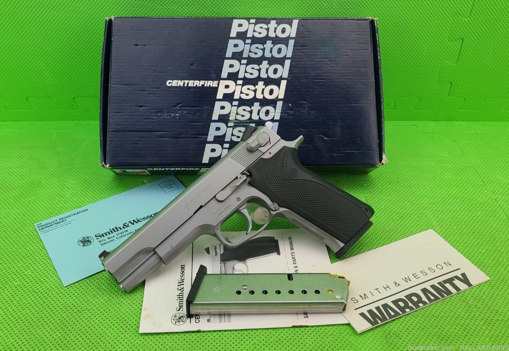 RARE Smith & Wesson 1006 * 10MM * STAINLESS TDA BORN 1990 DISCONTINUED-img-34