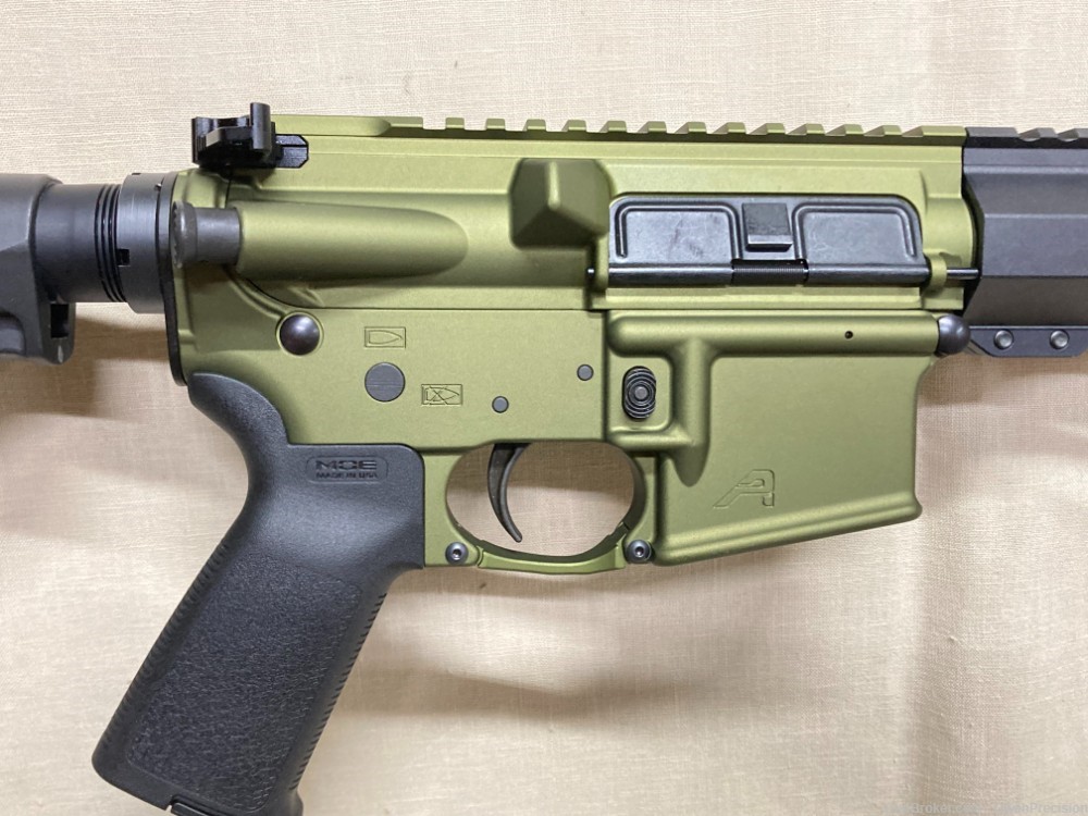 AR-15 Custom Aero Precision X15 OD Green 5.56/.223 MLOK 16" trigger job-img-2