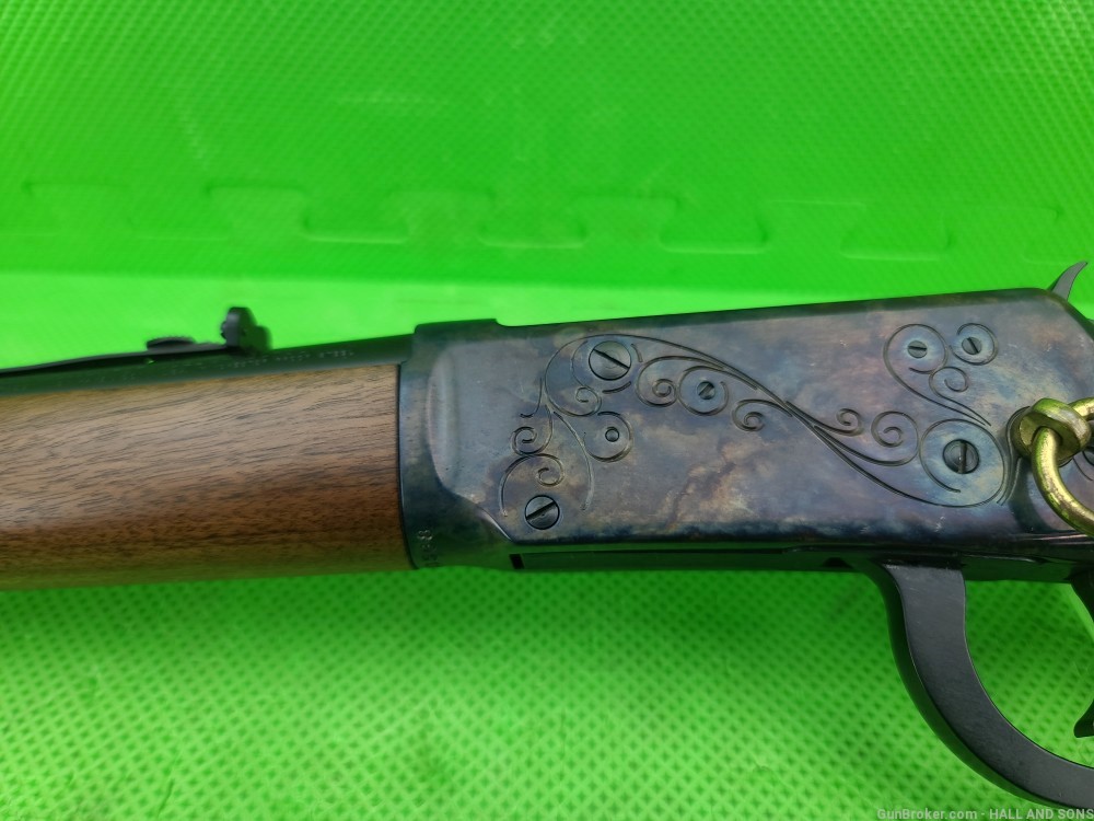 Winchester 94 * ANTIQUE CARBINE * 30-30 ENGRAVED RECEIVER BORN 1975 -img-42