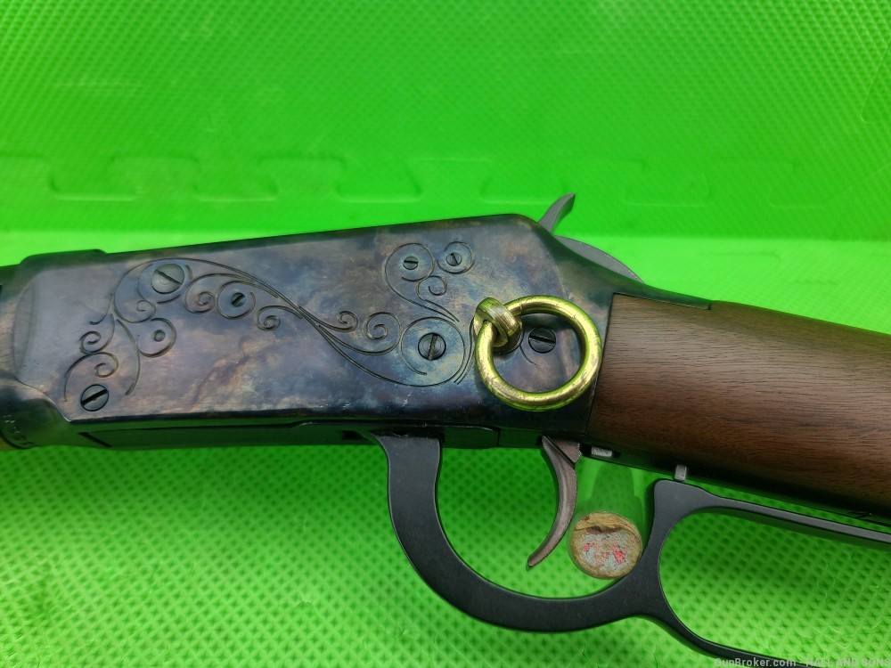 Winchester 94 * ANTIQUE CARBINE * 30-30 ENGRAVED RECEIVER BORN 1975 -img-40
