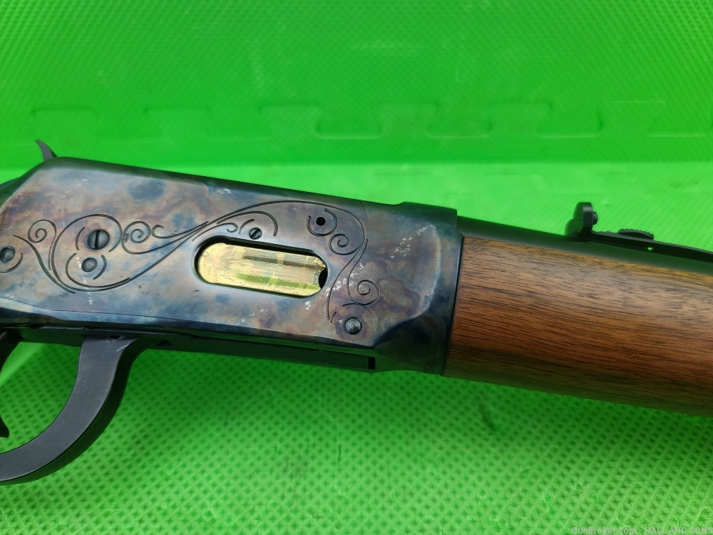 Winchester 94 * ANTIQUE CARBINE * 30-30 ENGRAVED RECEIVER BORN 1975 -img-11
