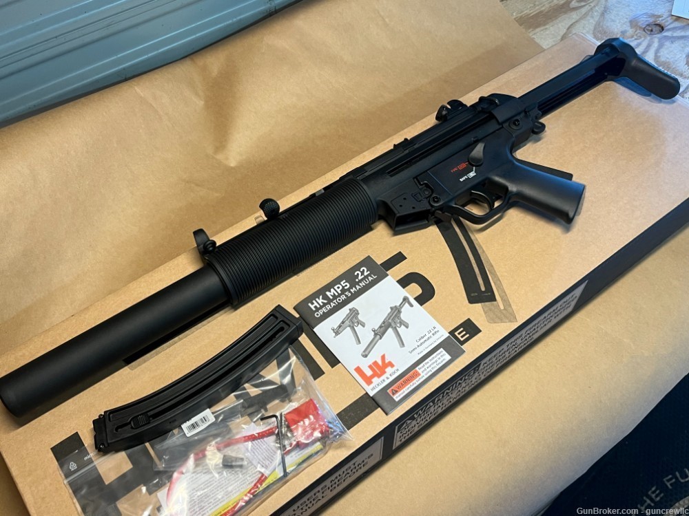 Heckler & Koch H&K MP5-22 LR HK 22lr 16" 81000468 LAYAWAY BRAND NEW-img-0