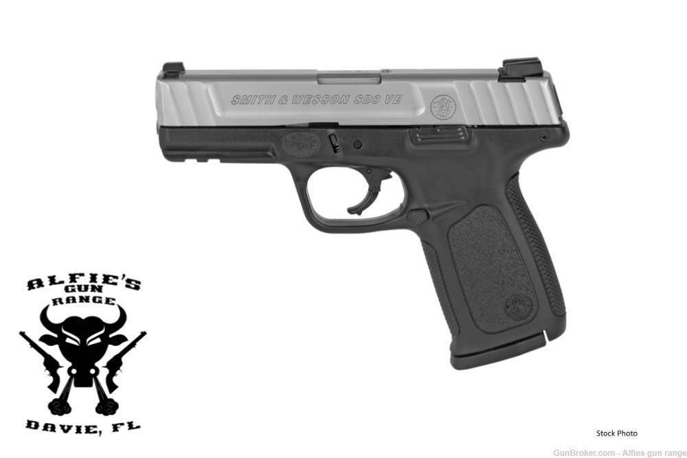 Smith & Wesson S&W SD9VE 9MM Black Silver 223900-img-0