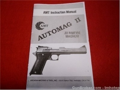 AMT Automag II Owner's Manual Bitcoin