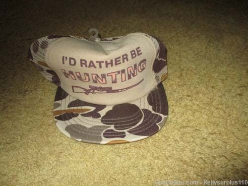 I'd Rather Be Hunting Cap-img-0