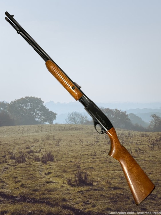 Remington 572 Fieldmaster pump action Rifle .22LR 21.5"BBL -img-0