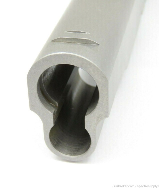 1911 .45 ACP Government Length 5" Unmarked Matte Stainless Slide-img-5