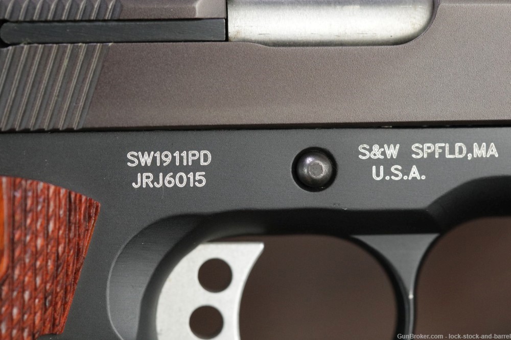 Smith & Wesson S&W Model SW1911PD 108286 .45 ACP 5" 1911 Pistol 2007-img-10