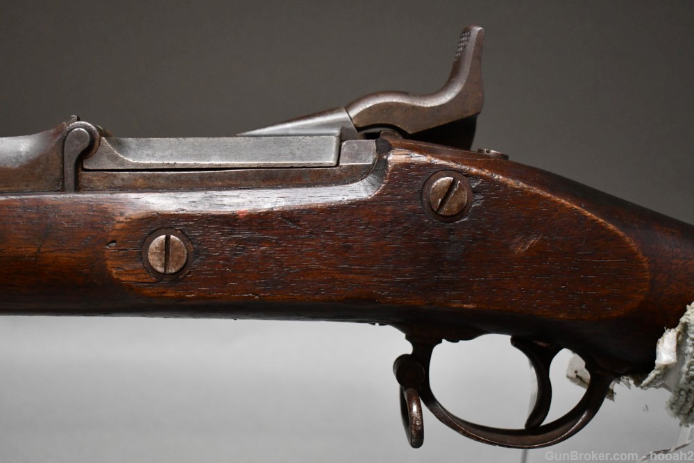 US Springfield Model 1868 Trapdoor Single Shot Rifle 50-70 Govt-img-12