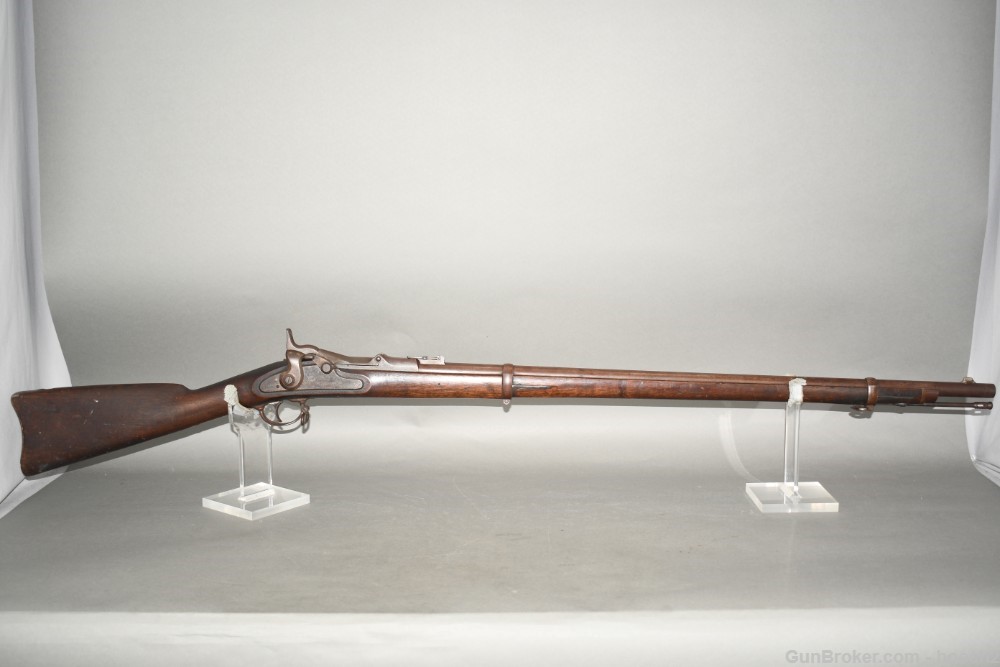 US Springfield Model 1868 Trapdoor Single Shot Rifle 50-70 Govt-img-0