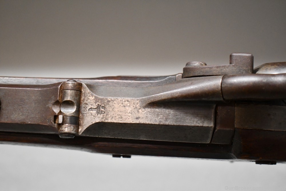 US Springfield Model 1868 Trapdoor Single Shot Rifle 50-70 Govt-img-23