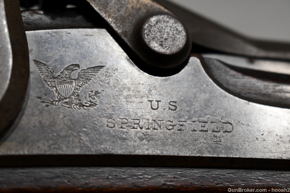 US Springfield Model 1868 Trapdoor Single Shot Rifle 50-70 Govt-img-42