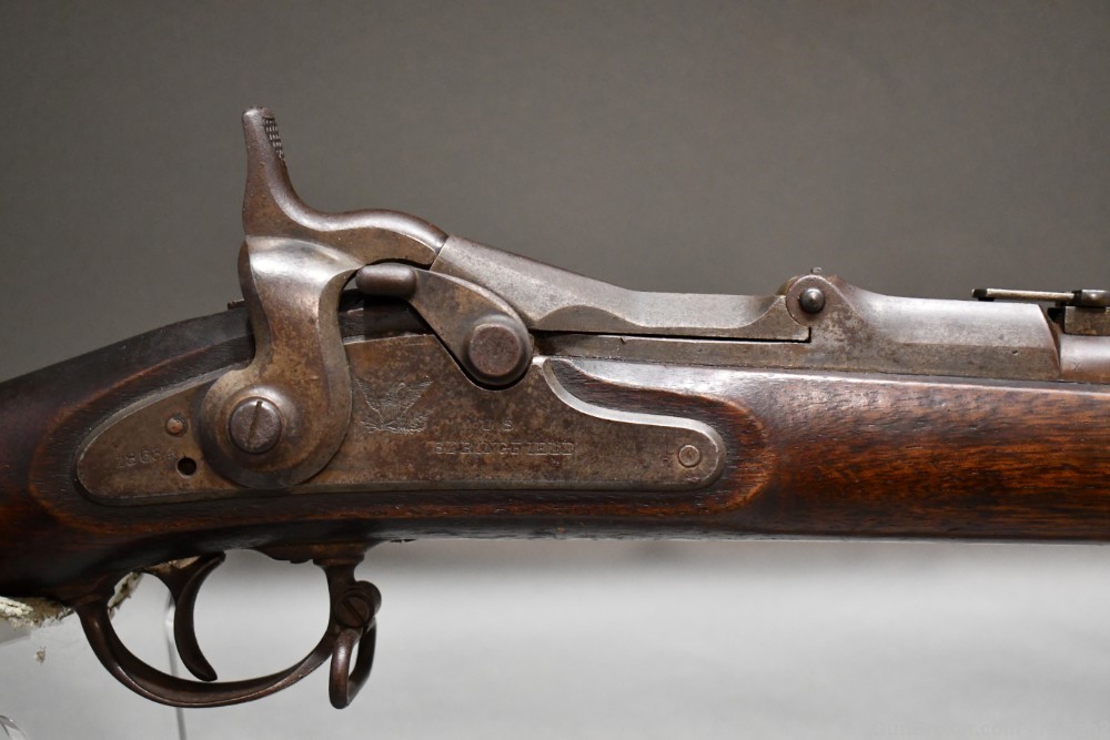 US Springfield Model 1868 Trapdoor Single Shot Rifle 50-70 Govt-img-4