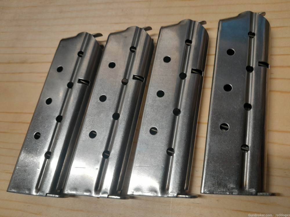 4 Factory Colt Stainless 38 Super Magazines -img-3