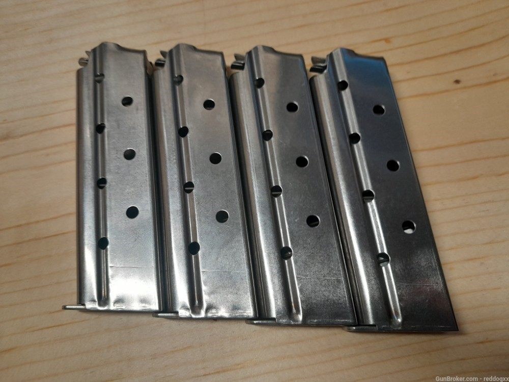 4 Factory Colt Stainless 38 Super Magazines -img-2