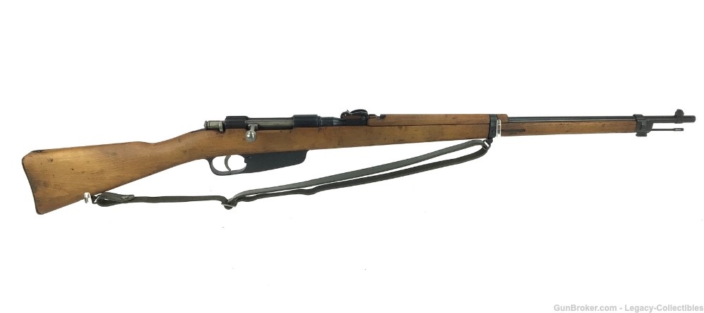 1942 Italian Carcano M41 Bolt Action Rifle 6.5x52 WWII Era FAT 43-img-1