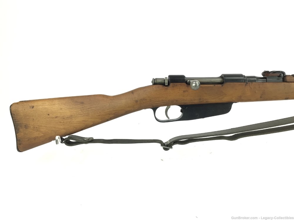 1942 Italian Carcano M41 Bolt Action Rifle 6.5x52 WWII Era FAT 43-img-2