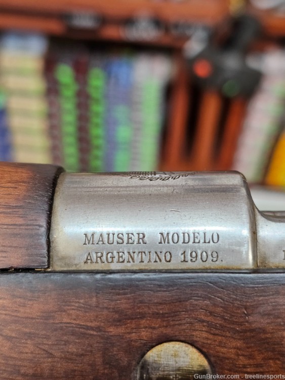 Argentine or Argentino 1909 Mauser 98 7.65 x 53 mm NICE!-img-16
