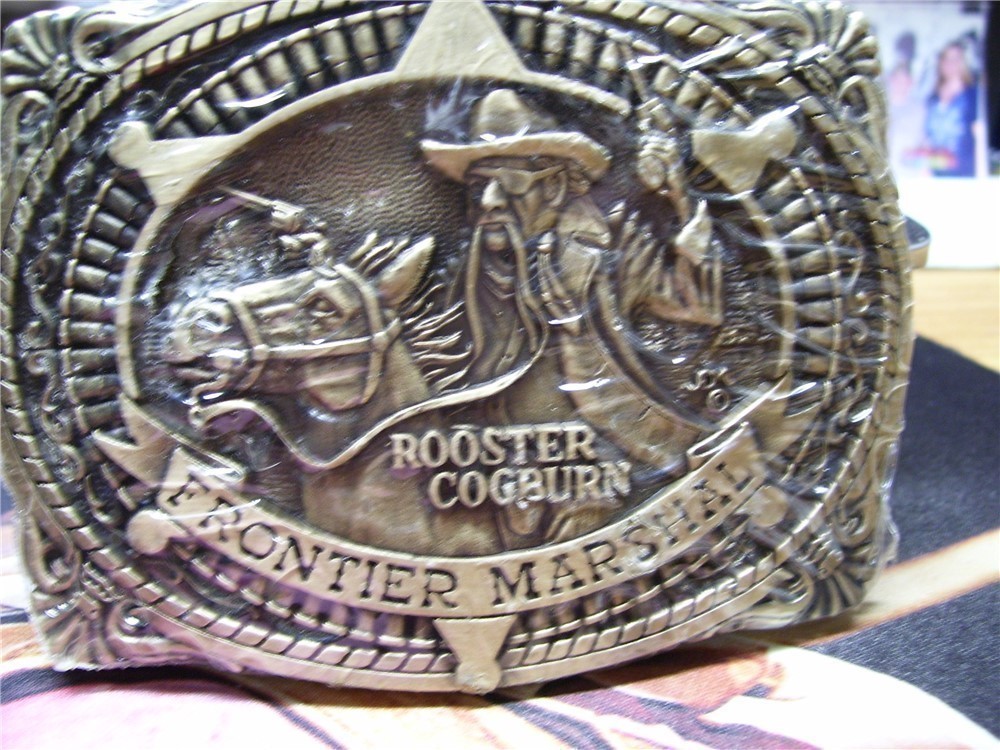 John Wayne Rooster Cogburn Belt Buckle-img-6