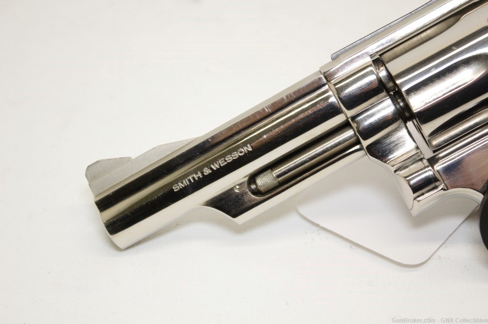 GREAT Smith and Wesson 19-5 4" .357 Mag Nickel - Exceptional!-img-4