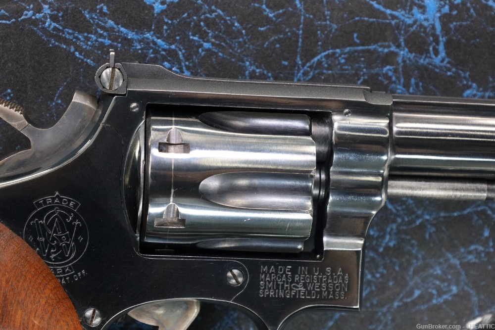 SMITH AND WESSON 17-2 22LR REVOLVER S&W MODEL 17 C&R ELIGIBLE DIAMOND GRIPS-img-52