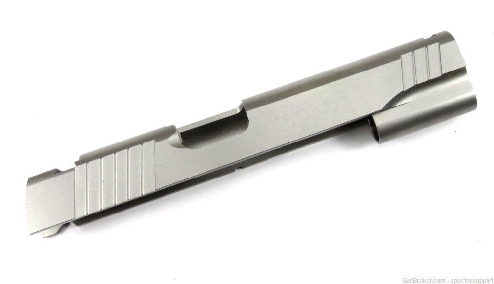 1911 .45 ACP Government 5" Matte Stainless Slide Series 80 Para Sight Cut-img-0