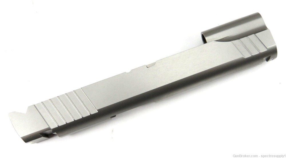1911 .45 ACP Government 5" Matte Stainless Slide Series 80 Para Sight Cut-img-3