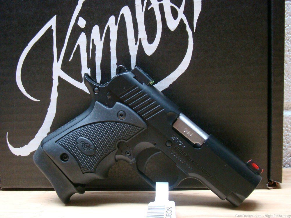 Kimber Micro 9 Stealth 9mm Pistol 3.1" 7+1 1911 Micro-9  3700707 New in box-img-26